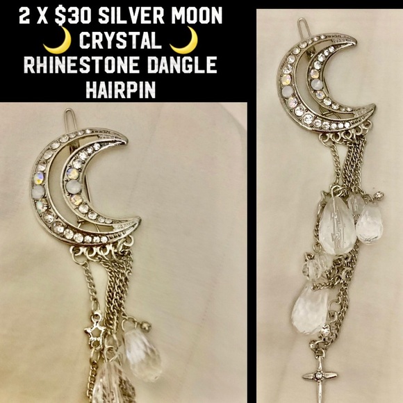 Super Elegant Embellished Hairpin to Enhance your Casual or Night Our Hair look - Picture 5 of 8